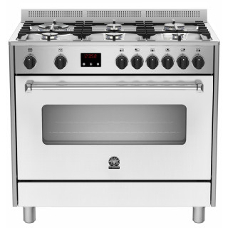 BERTAZZONI fornuis rvs/wit AMS96L61CBI