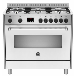 BERTAZZONI fornuis rvs/wit AMS96L61CBI