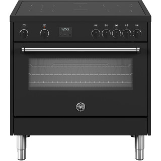 BERTAZZONI fornuis inductie zwart MPL95I1ENNC