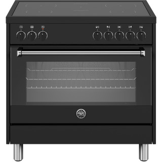 BERTAZZONI fornuis inductie zwart MPL95I1ENNP