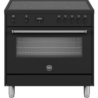 BERTAZZONI fornuis inductie zwart MPL95I1ENNT