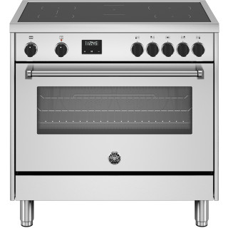 BERTAZZONI fornuis inductie rvs MPL95I1EXT