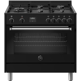 BERTAZZONI fornuis zwart MPL95L1ENND