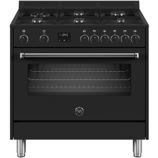 BERTAZZONI fornuis zwart MPL96L1ENNC