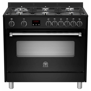 BERTAZZONI fornuis zwart AMS96L61CZWA