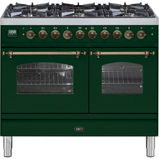 BORETTI fornuis groen / oud-brons VPNO104GR