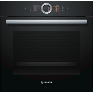 BOSCH combi-stoomoven zwart inbouw HSG636BB1