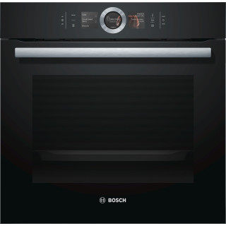 BOSCH combi-stoomoven zwart inbouw HSG636BB1