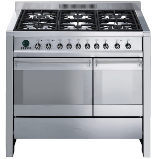 SMEG fornuis rvs CS20NLK