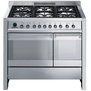 SMEG fornuis rvs CS20NLK