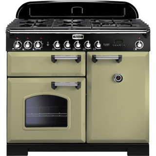 FALCON fornuis gas Classic Deluxe 100 gas olive green