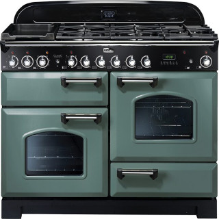 FALCON fornuis Classic Deluxe 110 gas mineral green