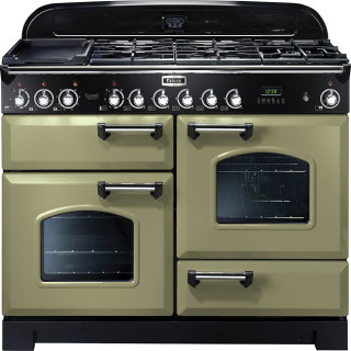 FALCON fornuis Classic Deluxe 110 gas olive green