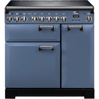 FALCON fornuis inductie Leckford Deluxe 90 stone blue