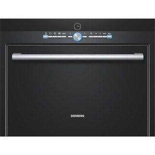 SIEMENS combi stoomoven zwart HB36D675