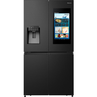 HISENSE side-by-side koelkast blacksteel RQ760N4IFE