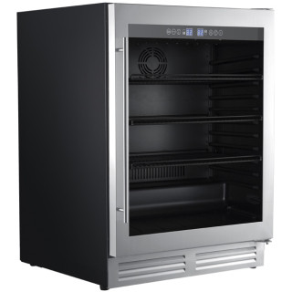 IOMABE koelkast onderbouw rvs IOB150SS
