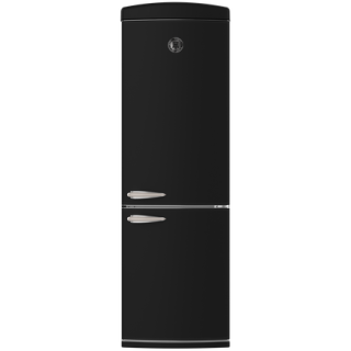 KUPPERSBUSCH koelkast retro zwart FKG6875.1S