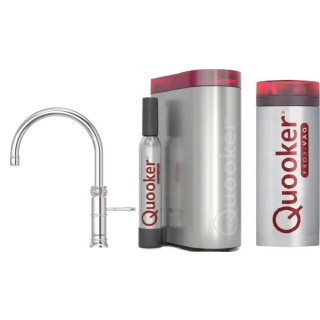 QUOOKER kokend water kraan PRO3 & CUBE Fusion Round