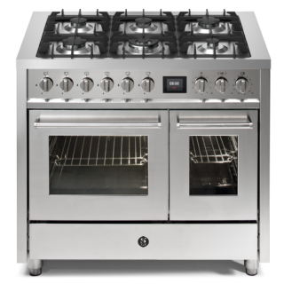 STEEL fornuis Enfasi EQ10FF-6 roestvrijstaal