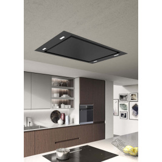 SENZA NOME afzuigkap plafond zwart VENTO 90 B