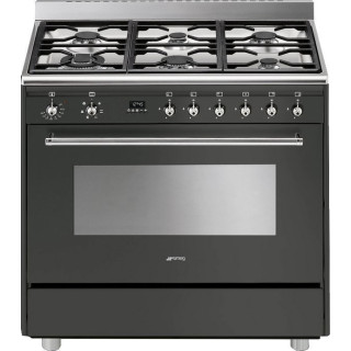 SMEG fornuis antraciet DS96MFA7