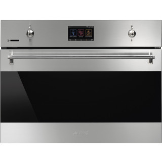 SMEG oven met magnetron inbouw SF4303WMCX