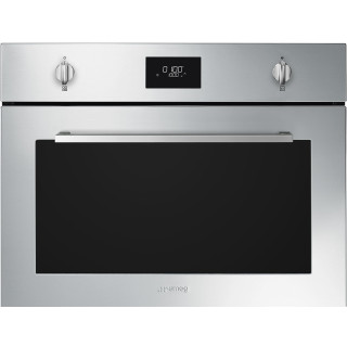 SMEG oven met magnetron inbouw rvs SF4401MCX