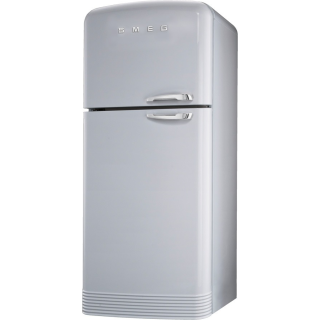 SMEG koelkast zilvermetallic FAB50XS