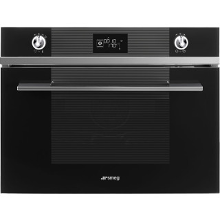 SMEG combi-stoomoven inbouw zwart SF4102VCN