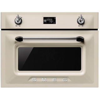 SMEG oven met magnetron creme SF4920MCP1