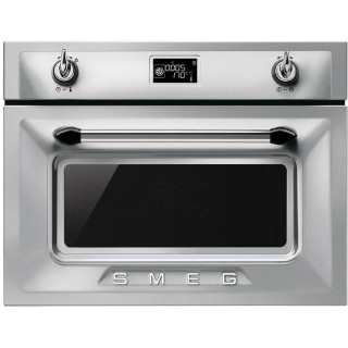 SMEG oven met magnetron rvs SF4920MCX1