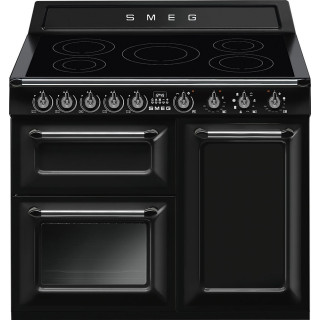 SMEG fornuis inductie zwart TR103IBL