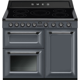 SMEG fornuis inductie lei grijs TR103IGR