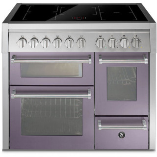 STEEL fornuis inductie Genesi GQ10SFF-5FI ametista