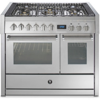STEEL fornuis gas GP10FF-4M