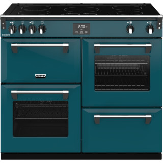 STOVES fornuis inductie Richmond DX S1000Ei CB Kingfisher Teal