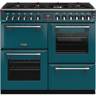 STOVES fornuis Richmond DX S1000 DF Kingfisher Teal