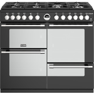 STOVES fornuis Sterling DX S1000 DF Deluxe zwart