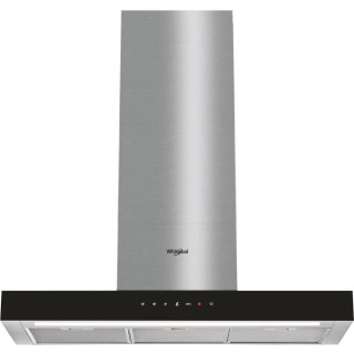 WHIRLPOOL afzuigkap wand zwart WHBS92FLTK