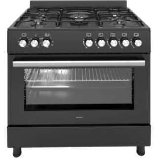 WIGGO fornuis WO-E906B(BB)