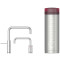 Bekijk alle bijbehorende producten QUOOKER kokend water kraan PRO3 Nordic Square Twintaps Chroom