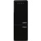SMEG koelkast zwart FAB38LBL6