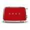 SMEG broodrooster rood TSF01RDEU