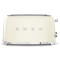 SMEG broodrooster crème TSF02CREU