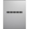SMEG achterwand rvs KITC6X