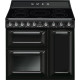 SMEG fornuis inductie zwart TR93IBL2
