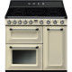 SMEG fornuis inductie crème TR93IP2