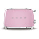 SMEG broodrooster roze TSF01PKEU