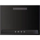 SMEG achterwand zwart KIT1TR103